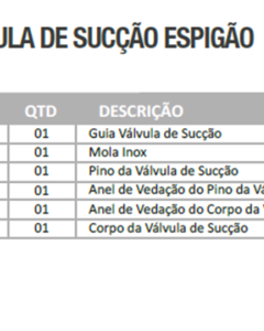 Spike suction valve set f/mineral dosimeter diaphragm